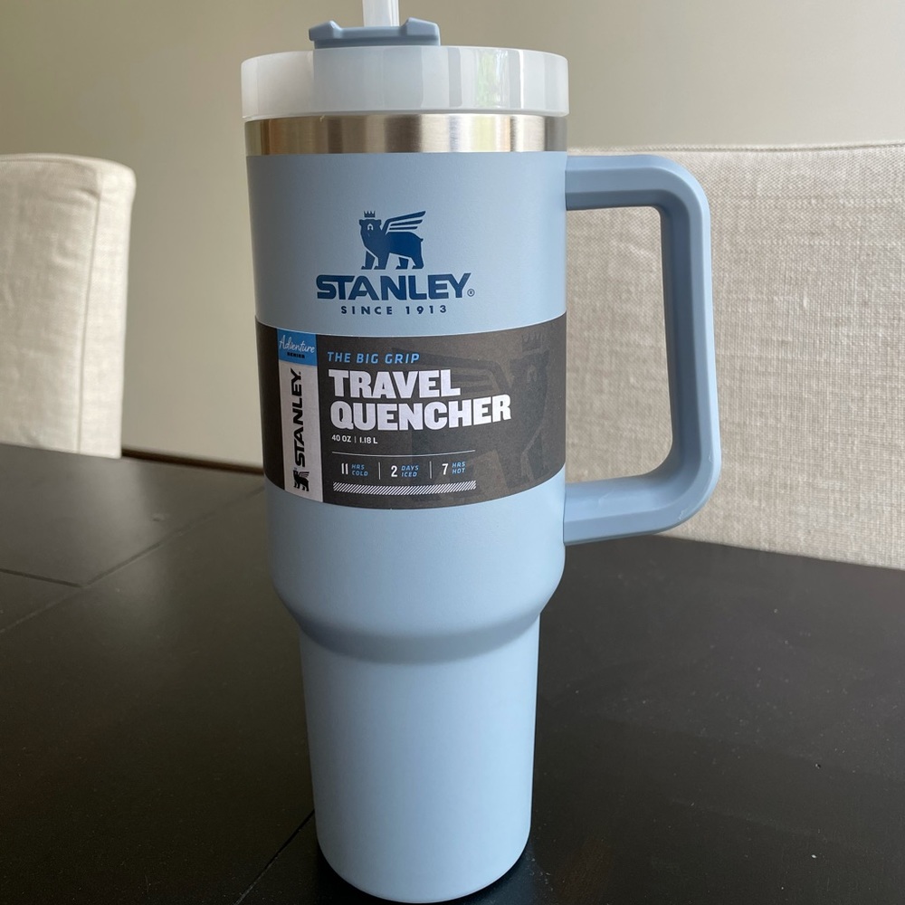 Brand new Stanley 40 Stainless tumbler in chambray